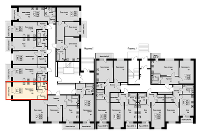 24,8 м², квартира-студия 3 472 000 ₽ - изображение 12