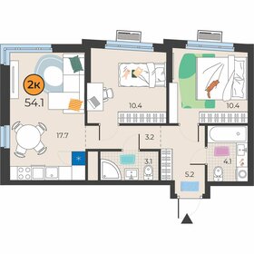 72 м², 3-комнатная квартира 6 750 000 ₽ - изображение 70