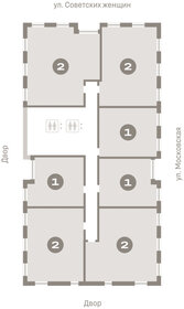 51,8 м², 1-комнатная квартира 11 020 000 ₽ - изображение 13