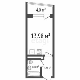 20,4 м², квартира-студия 1 910 000 ₽ - изображение 74