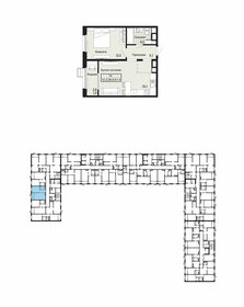 41,7 м², 1-комнатная квартира 3 753 000 ₽ - изображение 41