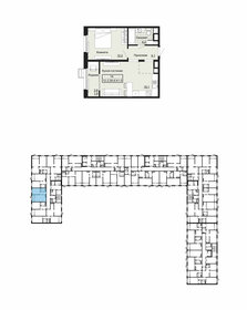 41,1 м², 1-комнатная квартира 3 735 000 ₽ - изображение 51