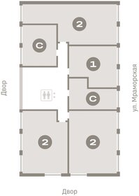 91,4 м², 2-комнатная квартира 11 920 000 ₽ - изображение 17