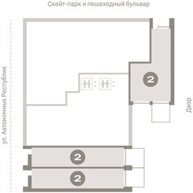 Квартира 125,3 м², 2-комнатная - изображение 2