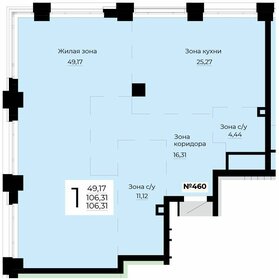 121 м², 3-комнатная квартира 37 000 000 ₽ - изображение 79