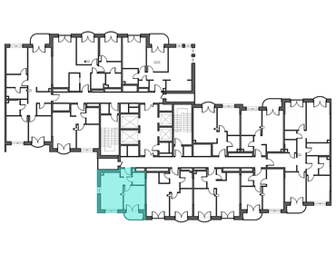 35 м², квартира-студия 19 500 000 ₽ - изображение 74