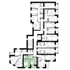 Квартира 37,8 м², 1-комнатная - изображение 3