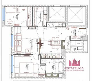 Квартира 78 м², 3-комнатная - изображение 1