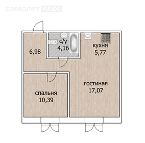 43,9 м², 2-комнатная квартира 7 100 000 ₽ - изображение 92