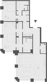 Квартира 140,1 м², 2-комнатная - изображение 1
