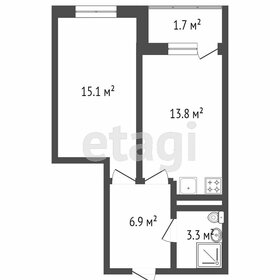 Квартира 27 м², студия - изображение 1