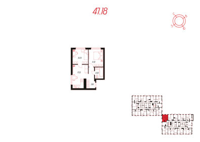 Квартира 47,2 м², 2-комнатная - изображение 1