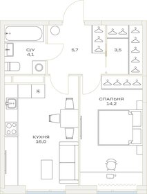 43,5 м², 1-комнатная квартира 8 907 262 ₽ - изображение 65