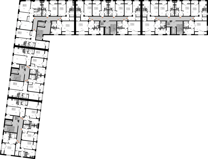 42,3 м², 1-комнатная квартира 6 557 250 ₽ - изображение 48