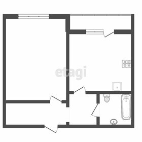 Квартира 52 м², 1-комнатная - изображение 1