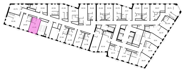 Квартира 23,3 м², студия - изображение 2