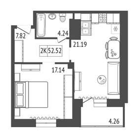 61 м², 2-комнатная квартира 7 450 000 ₽ - изображение 75
