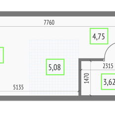 Квартира 26,9 м², студия - изображение 2