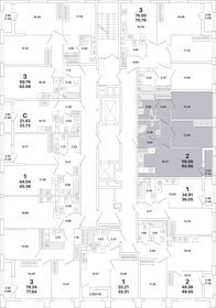 Квартира 61 м², 2-комнатная - изображение 2