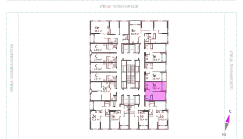 35,3 м², 1-комнатная квартира 9 368 000 ₽ - изображение 9