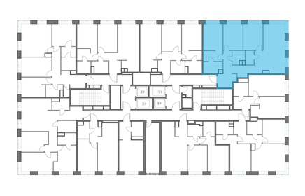 95,7 м², 3-комнатная квартира 62 980 000 ₽ - изображение 28