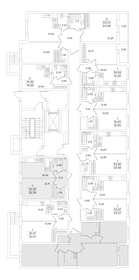 33,7 м², 1-комнатная квартира 7 350 000 ₽ - изображение 104