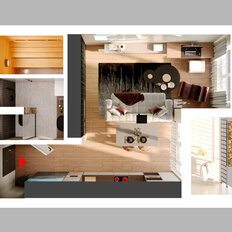 Квартира 61,4 м², 1-комнатная - изображение 3
