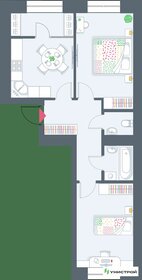 67,7 м², 2-комнатная квартира 11 500 000 ₽ - изображение 53