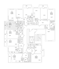 24,3 м², квартира-студия 5 200 000 ₽ - изображение 80