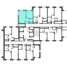 Квартира 37,8 м², 1-комнатная - изображение 2