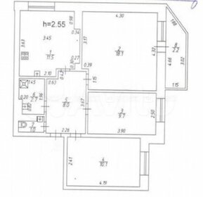 Квартира 63 м², 3-комнатная - изображение 4