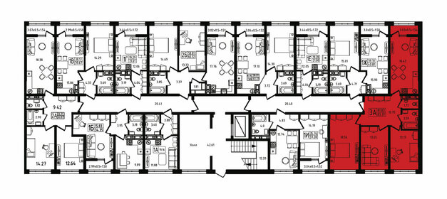 Квартира 83,4 м², 3-комнатная - изображение 1