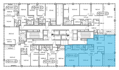 197,8 м², 5-комнатная квартира 200 000 000 ₽ - изображение 90