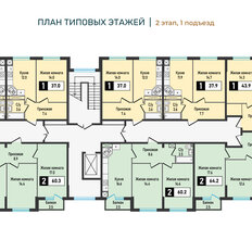 Квартира 62,2 м², 2-комнатная - изображение 2