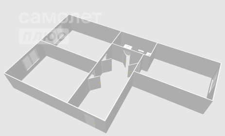 Квартира 56,2 м², 2-комнатная - изображение 2