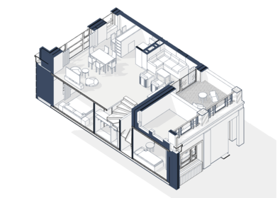 Квартира 121,6 м², 2-комнатная - изображение 3