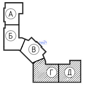 Квартира 34,8 м², 1-комнатная - изображение 2