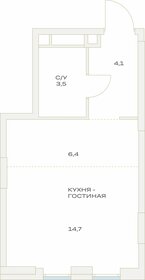 28,3 м², квартира-студия 6 716 779 ₽ - изображение 31