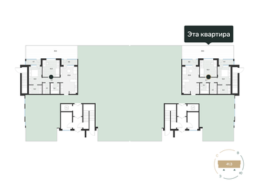 75,4 м², 2-комнатная квартира 8 200 000 ₽ - изображение 12