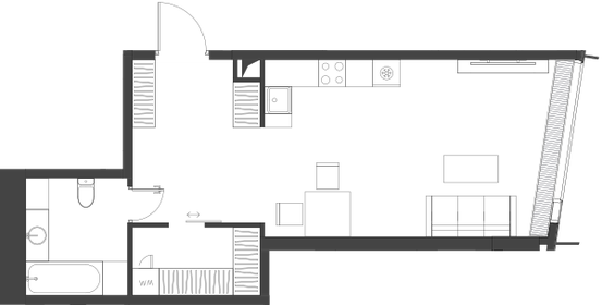 46,5 м², квартира-студия 37 003 348 ₽ - изображение 29