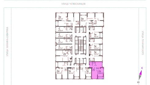 54,6 м², 2-комнатная квартира 13 748 000 ₽ - изображение 13