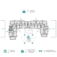 Квартира 62,7 м², 2-комнатная - изображение 4