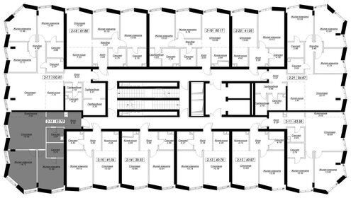 Квартира 65,8 м², 2-комнатная - изображение 2