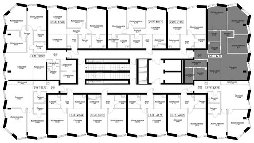 89,6 м², 3-комнатная квартира 45 205 440 ₽ - изображение 32