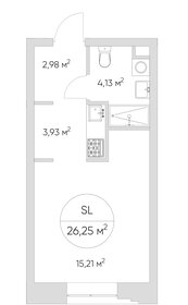 28,2 м², апартаменты-студия 8 500 000 ₽ - изображение 42