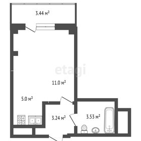 Квартира 22,5 м², студия - изображение 1