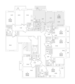 51,8 м², 2-комнатная квартира 11 900 000 ₽ - изображение 67
