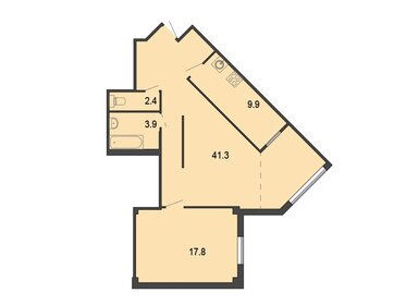 71,1 м², 2-комнатная квартира 13 500 000 ₽ - изображение 42