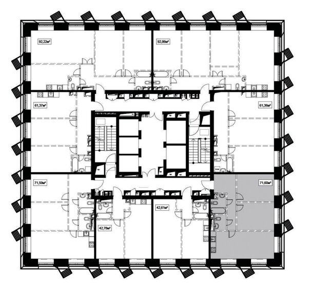 66,2 м², 3-комнатная квартира 31 500 000 ₽ - изображение 1