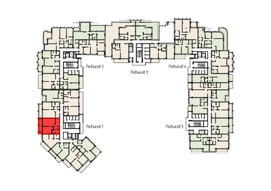 67,3 м², 1-комнатная квартира 10 431 500 ₽ - изображение 38